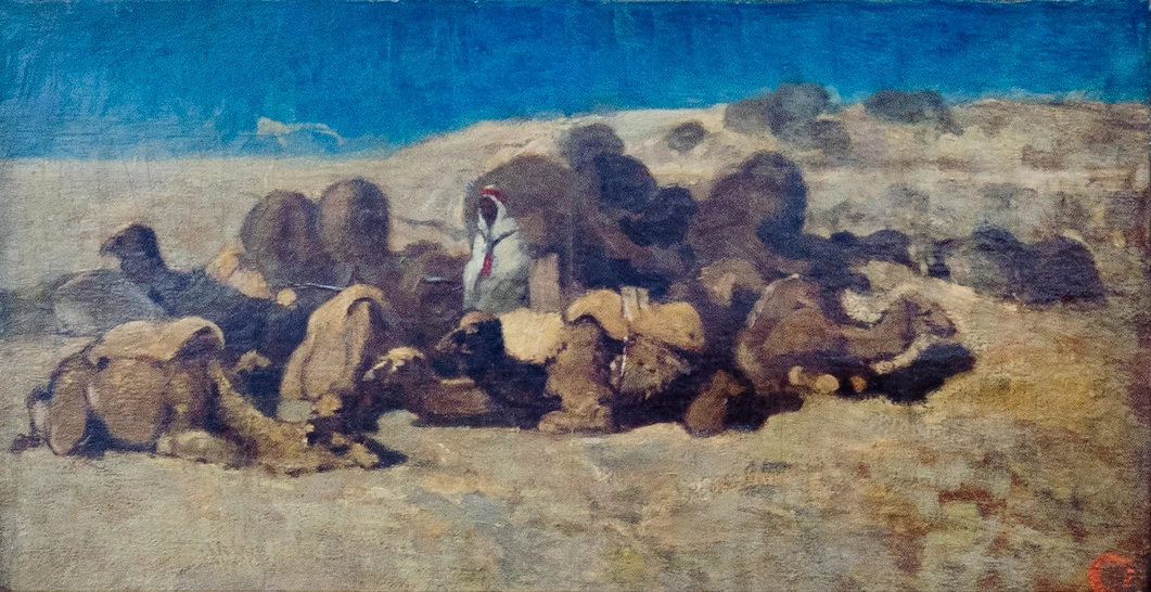 Cammelli a riposo - Musée des beaux, arts de Brest